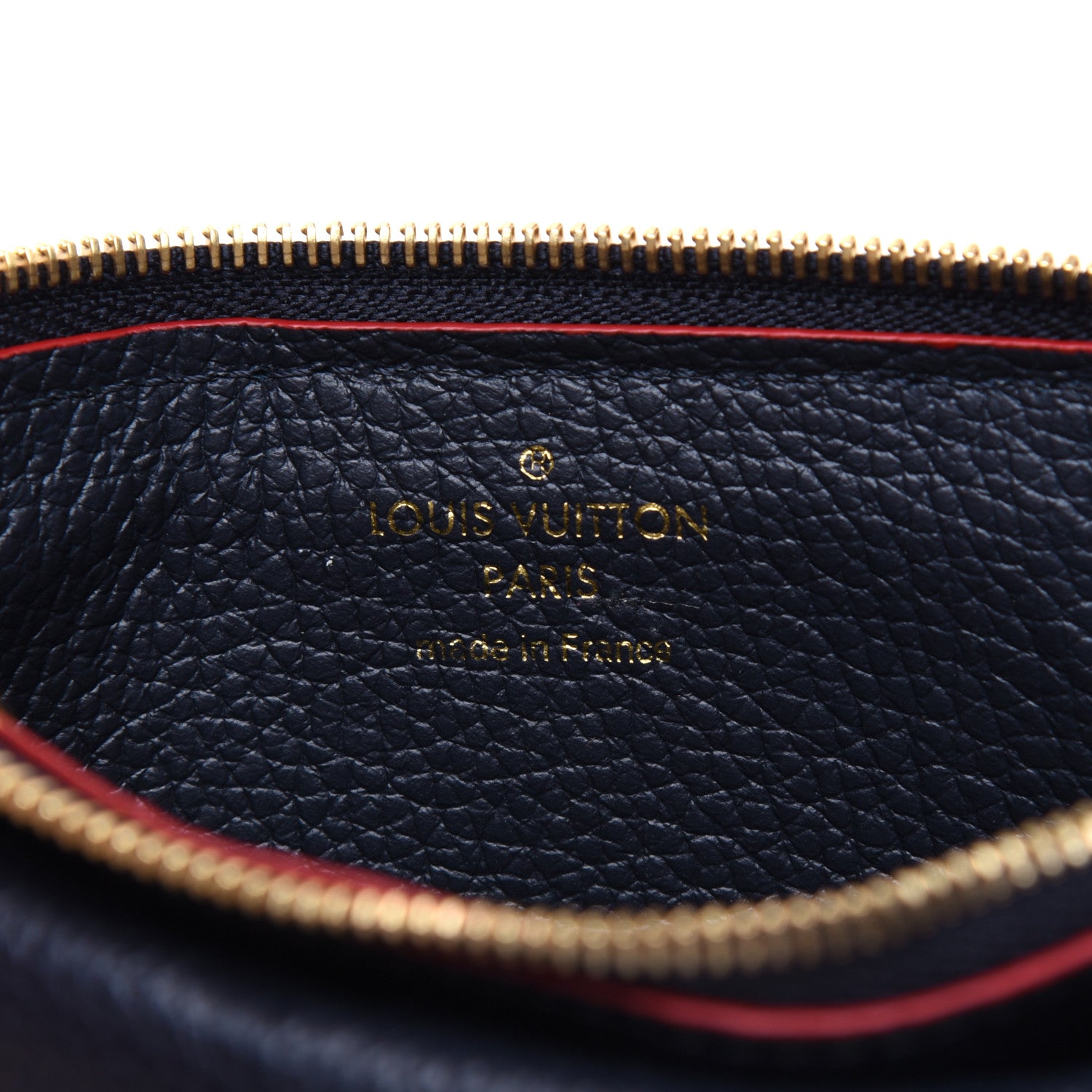 Louis Vuitton Empreinte Recto Verso Card Holder Marine Rouge 8 of 11
