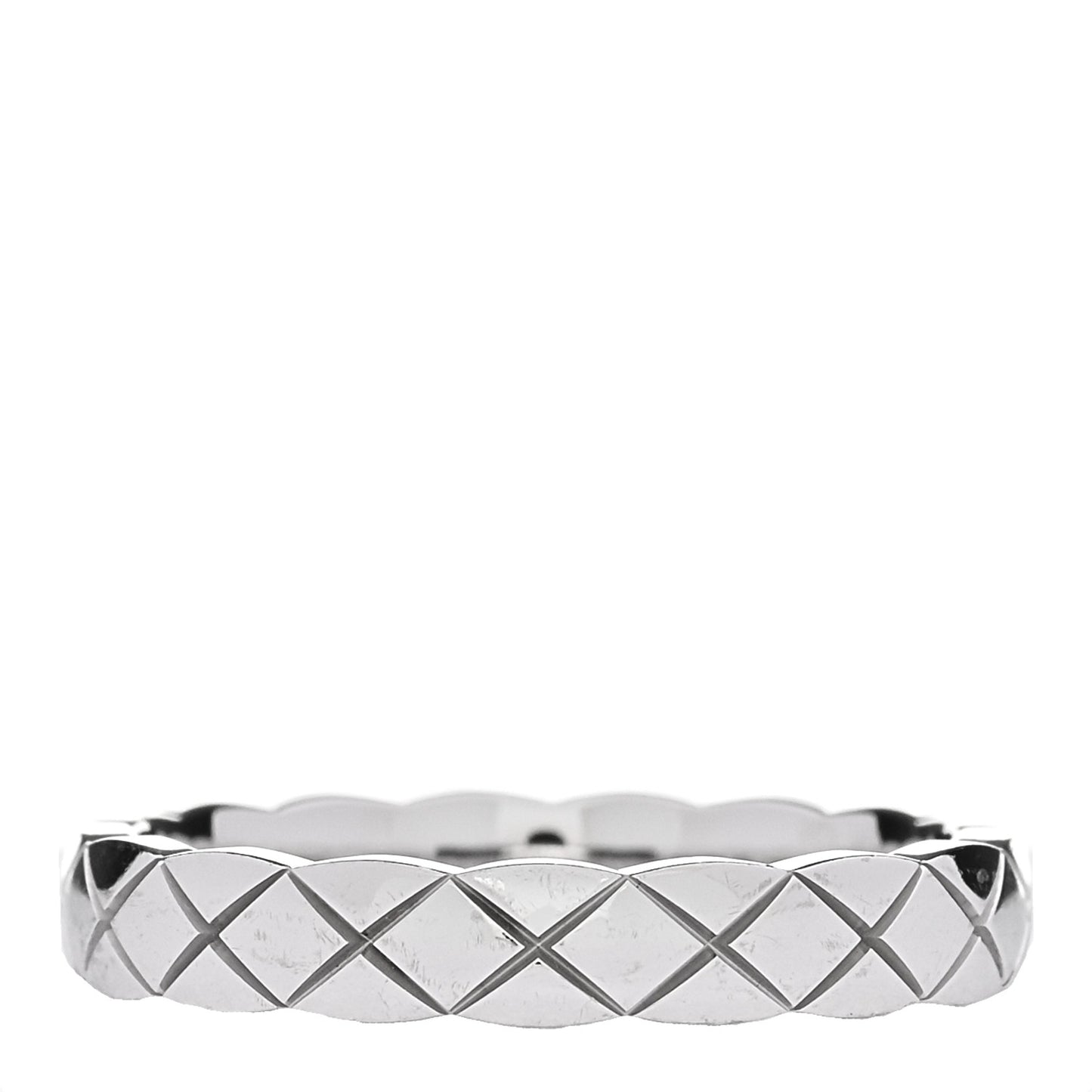 18K White Gold Mini Coco Crush Ring 50 5.25