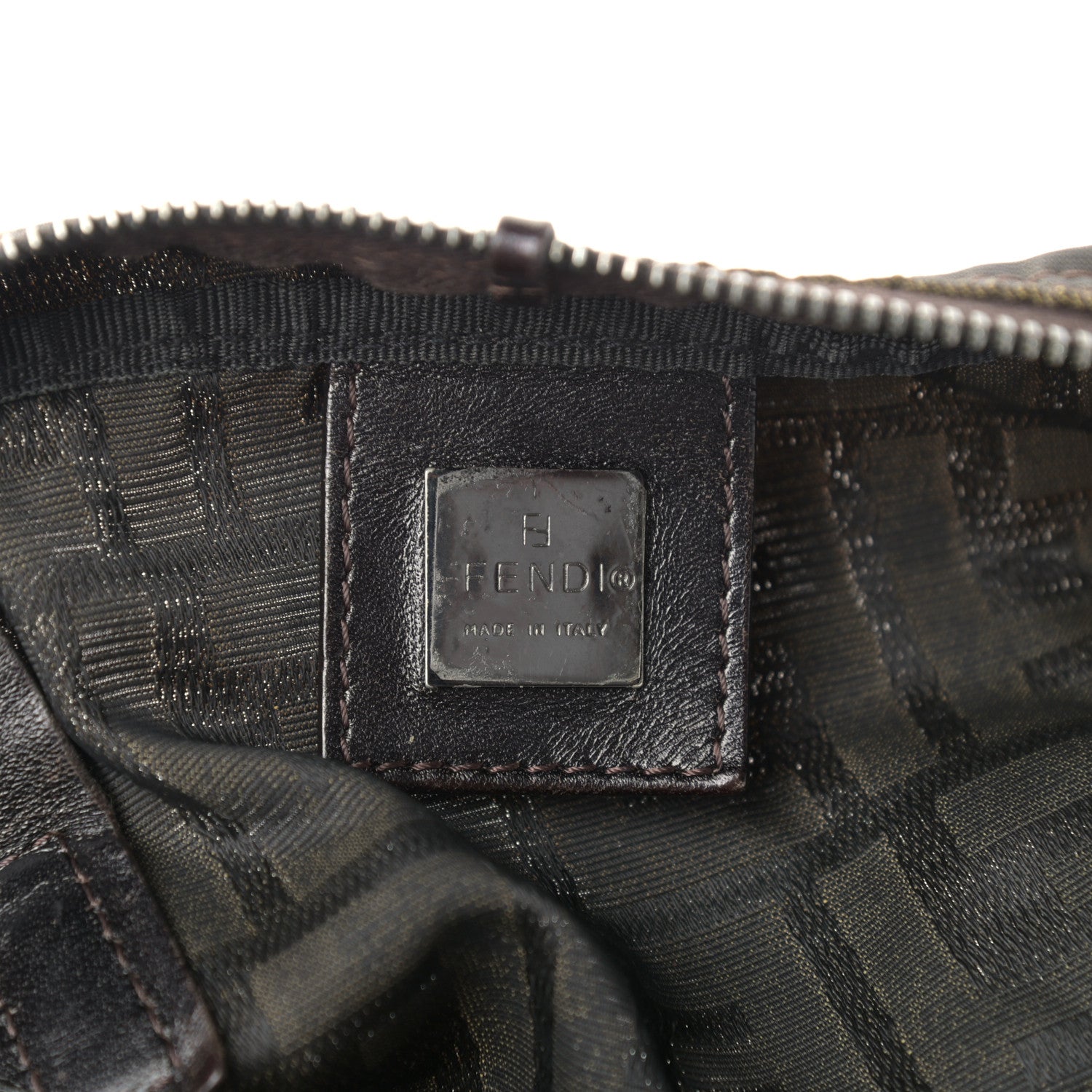 Fendi Zucca Tote Tobacco 5 of 13