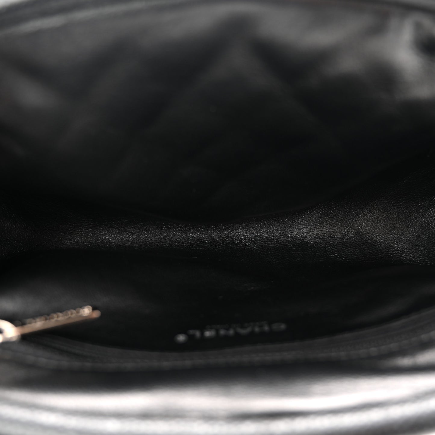Caviar Quilted Timeless Clutch Black