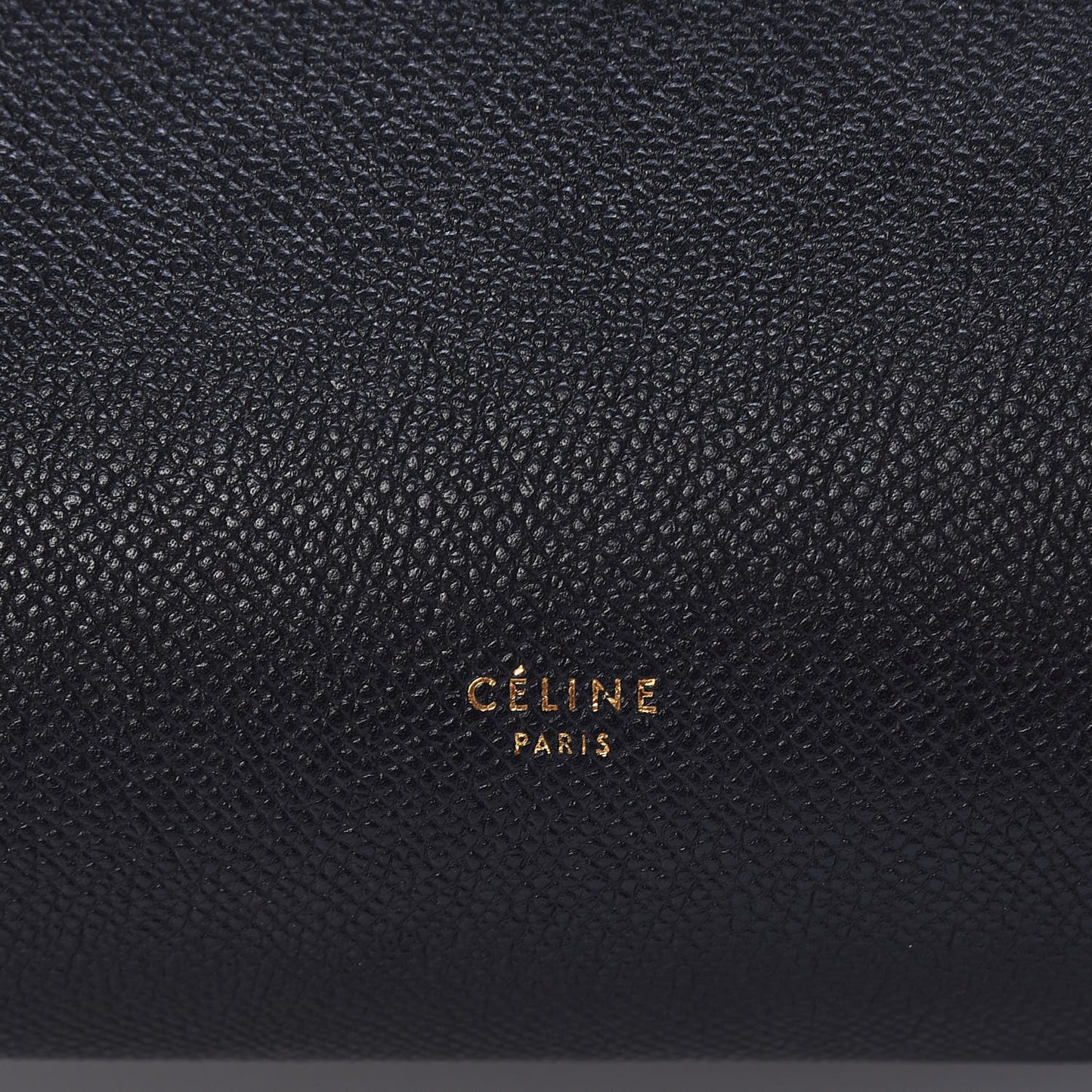Grained Calfskin Mini Belt Bag Black
