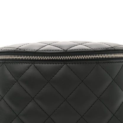 Chanel Calfskin Quilted Waist Belt Bag Black 8 of 10