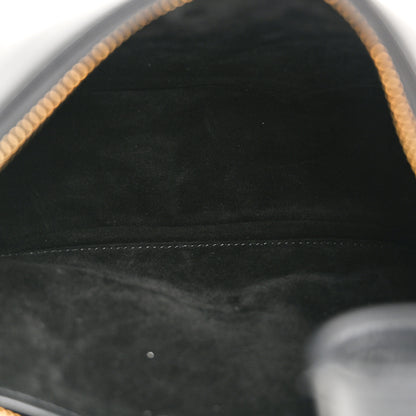 Celine Smooth Calfskin Medium Strap Ava Triomphe Shoulder Bag Black 5 of 11