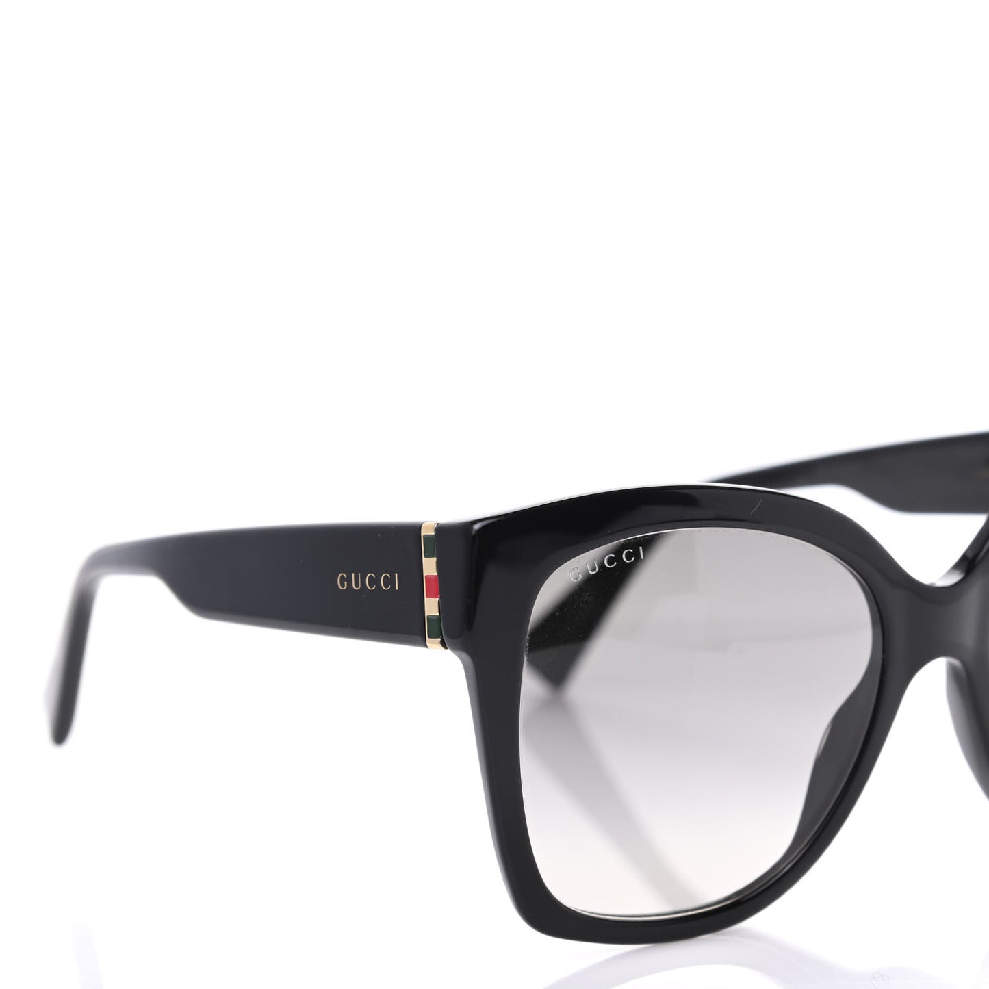 Acetate Square Frame Sunglasses GG0459S Black