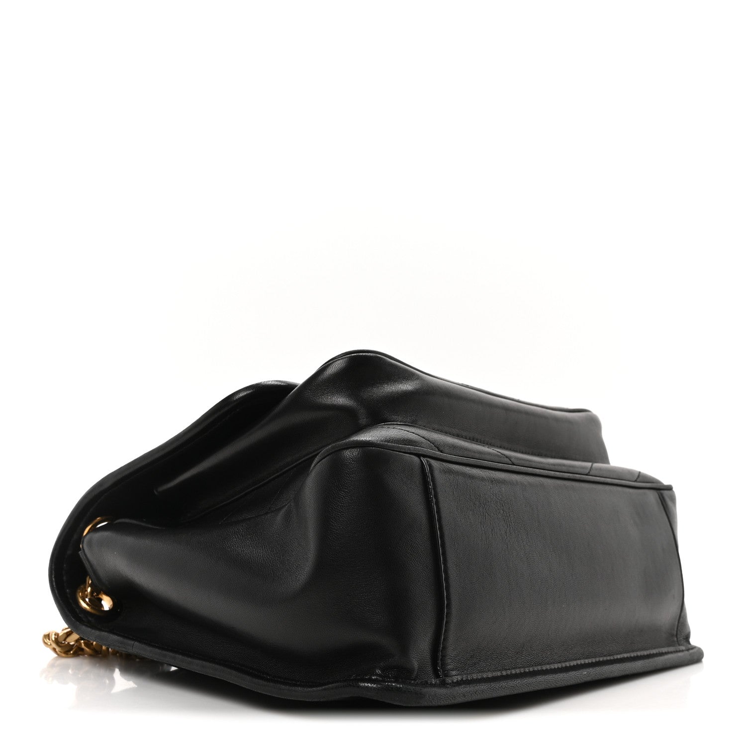 Saint Laurent Lambskin Matelasse Monogram Medium Niki Chain Satchel Black 4 of 10