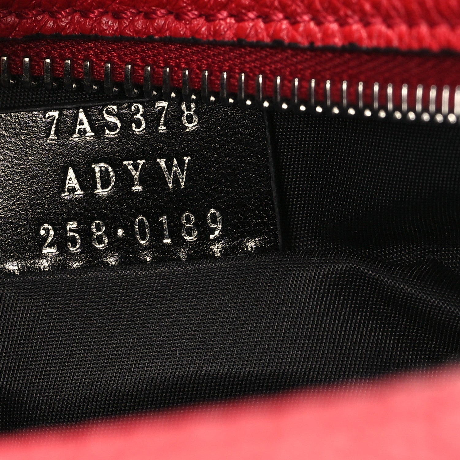 Fendi Cuoio Romano Travel Kit Scarlet 7 of 8