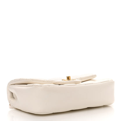 Chanel Lambskin Quilted Mini Heart Charms Flap White 4 of 11
