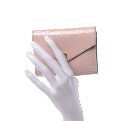 Louis Vuitton Vernis Victorine Wallet Rose Ballerine 2 of 16