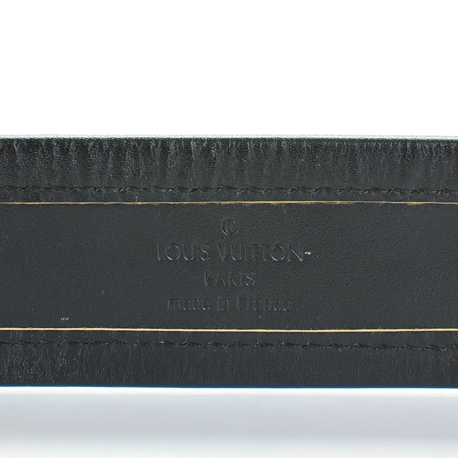 Louis Vuitton Chèvre Suhali S Lock Bracelet Small Black 6 of 7