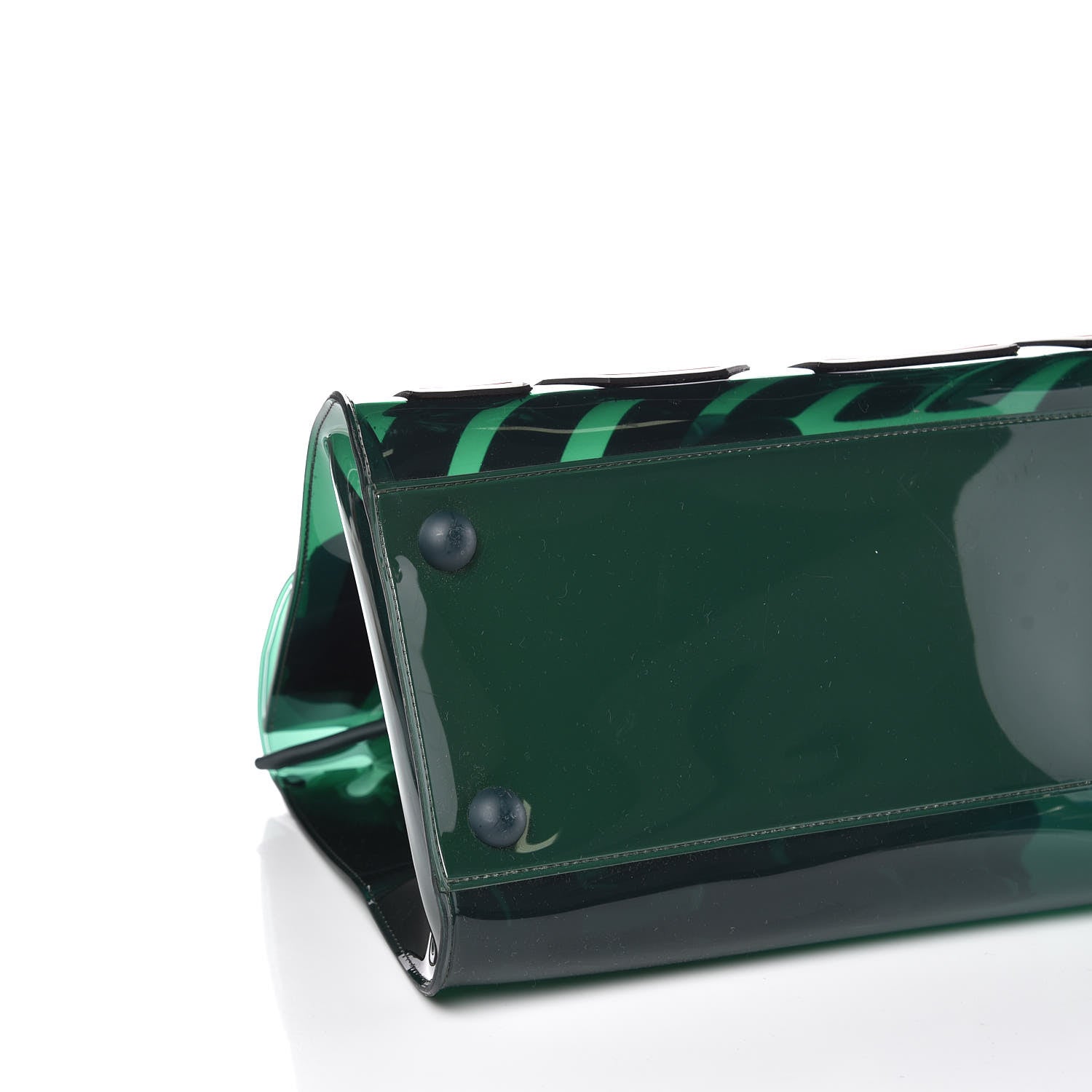 Delvaux PVC The Hero 1829 Brillant Satchel Vert 8 of 11