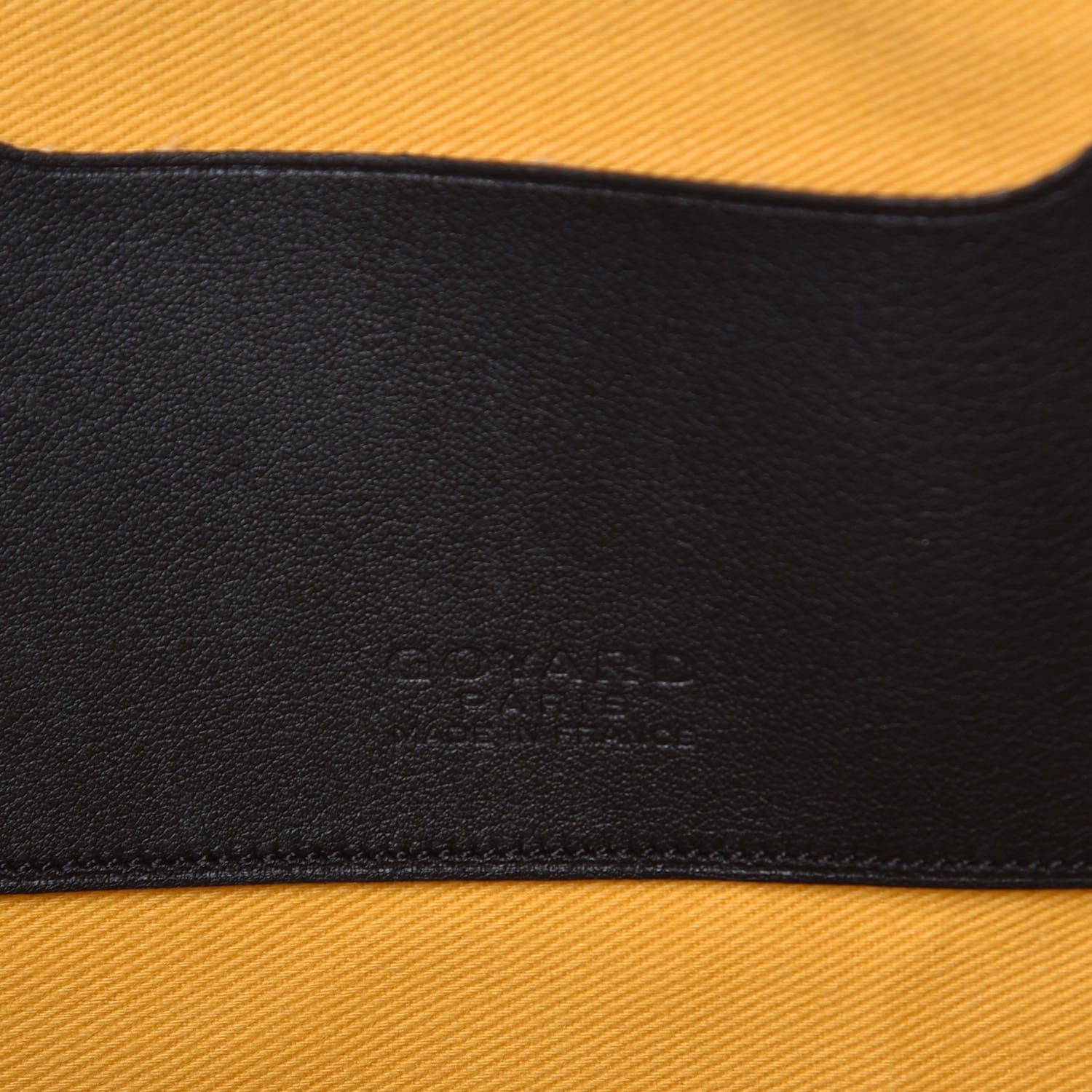 Goyard Goyardine Senat Pochette GM Black 6 of 6