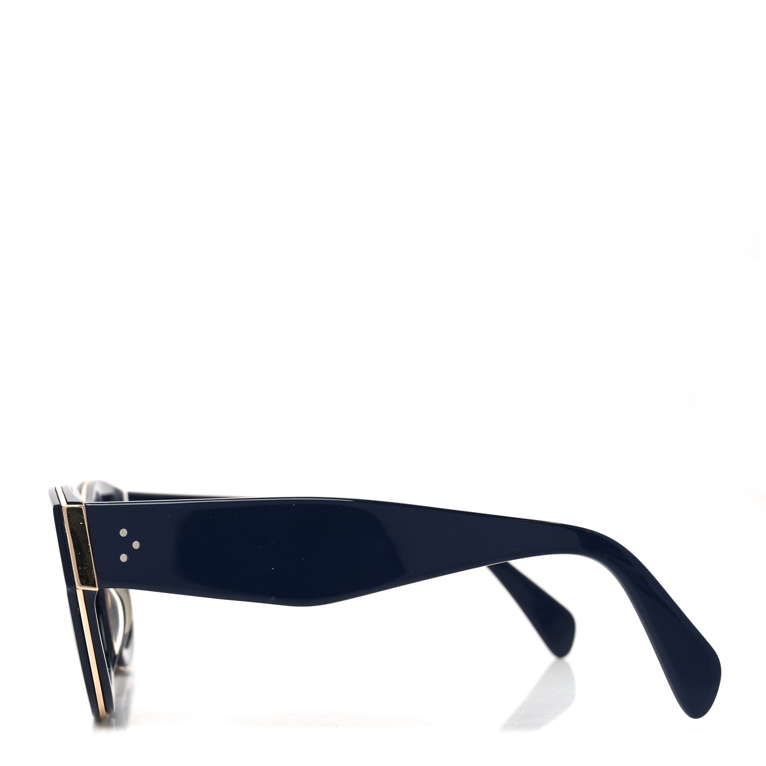 Celine Acetate Strat Brow Sunglasses CL41095/S Blue 3 of 7