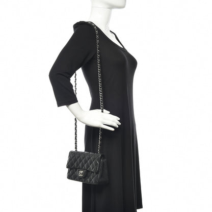 Chanel Caviar Quilted Mini Rectangular Flap Black 2 of 12