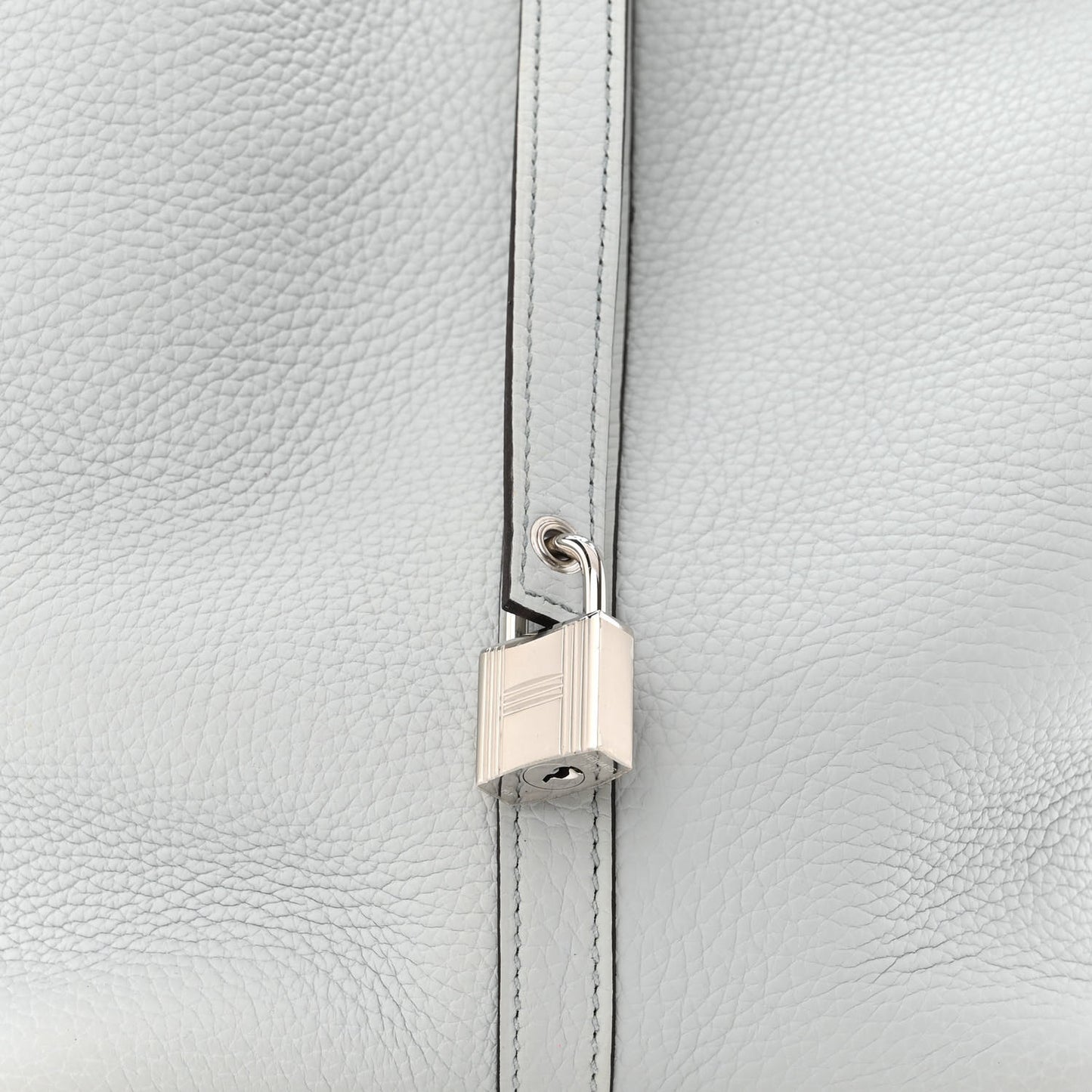 Taurillon Clemence Picotin Lock 22 MM Bleu Pale