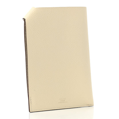 Hermes Epsom Tarmac PM Passport Holder Nata 3 of 7