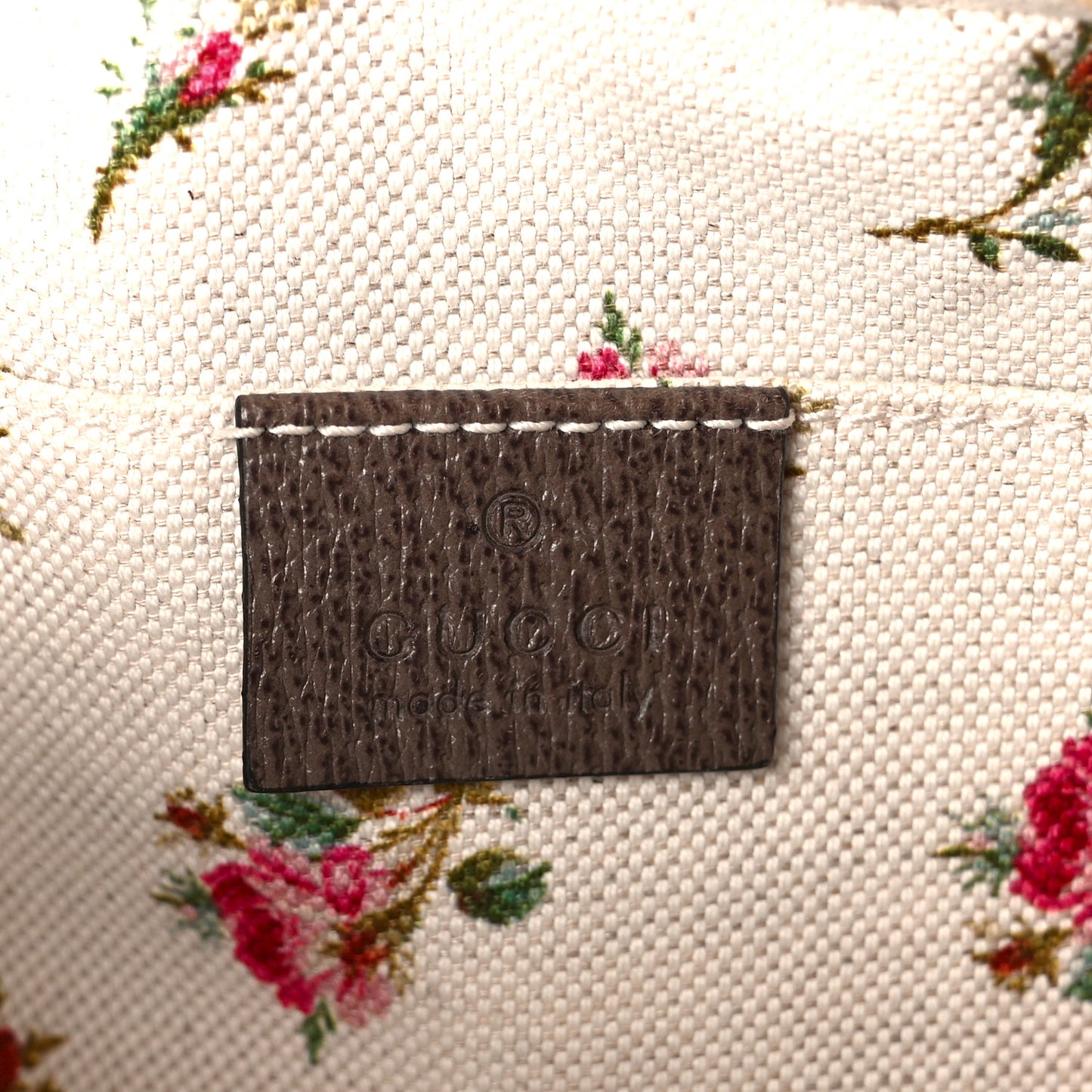 GG Supreme Monogram Web Neo Vintage Shoulder Bag Beige New Acero Crop