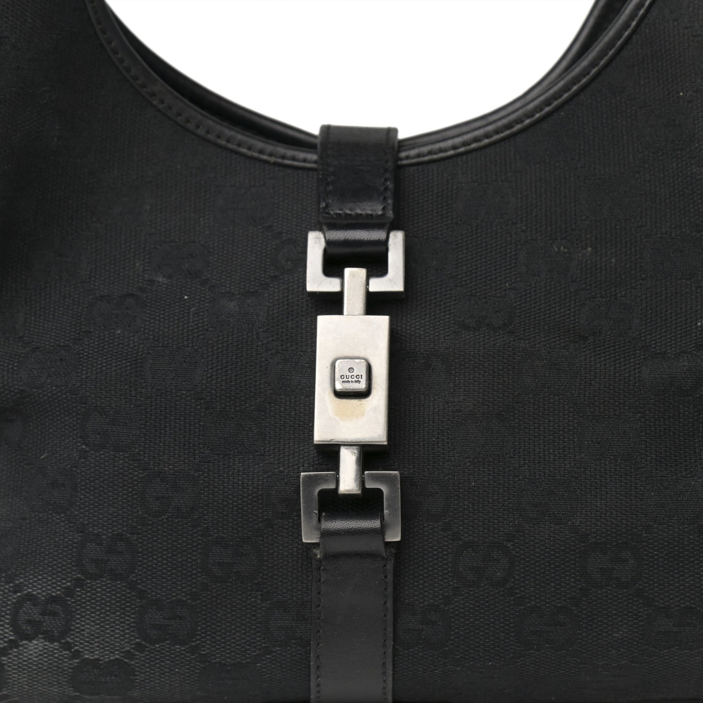 Monogram Small Bardot Black