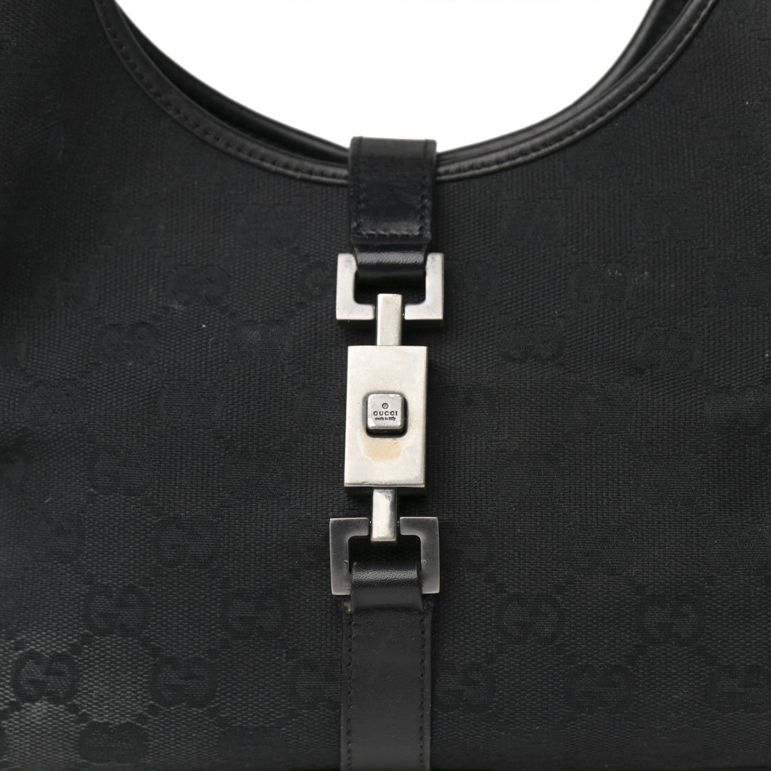 Gucci Monogram Small Bardot Black 8 of 15