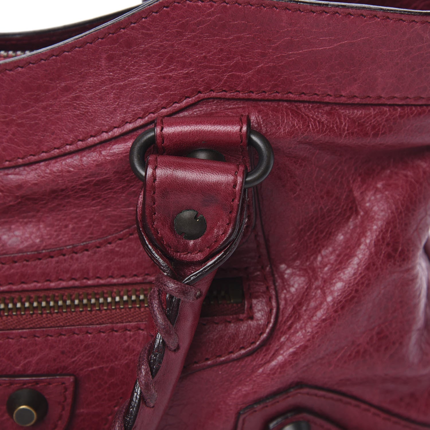 Balenciaga Agneau Classic Hardware First Pourpre 10 of 10