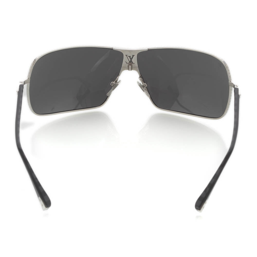 Conspiration Mask Sunglasses Silver