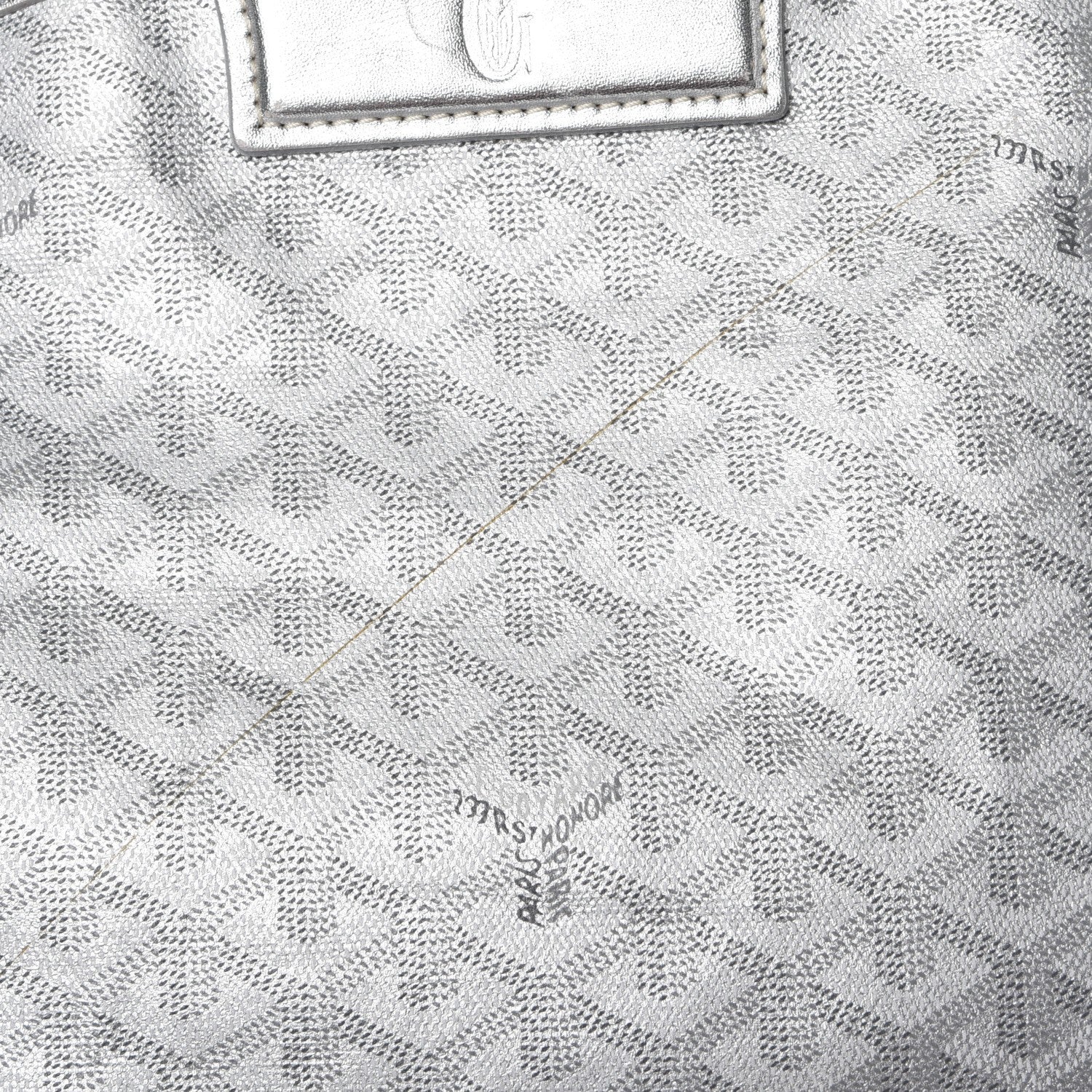 Goyard Goyardine Beluga MM Silver 14 of 27
