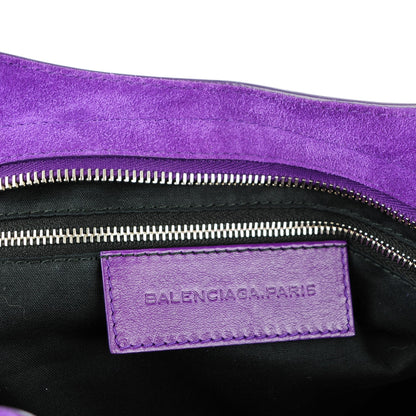 Balenciaga Baby Daim Suede Giant 12 Silver Hardware City Ultraviolet 7 of 8