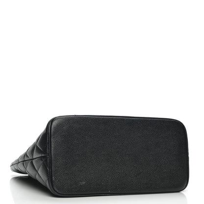 Chanel Caviar Medallion Tote Black 4 of 9