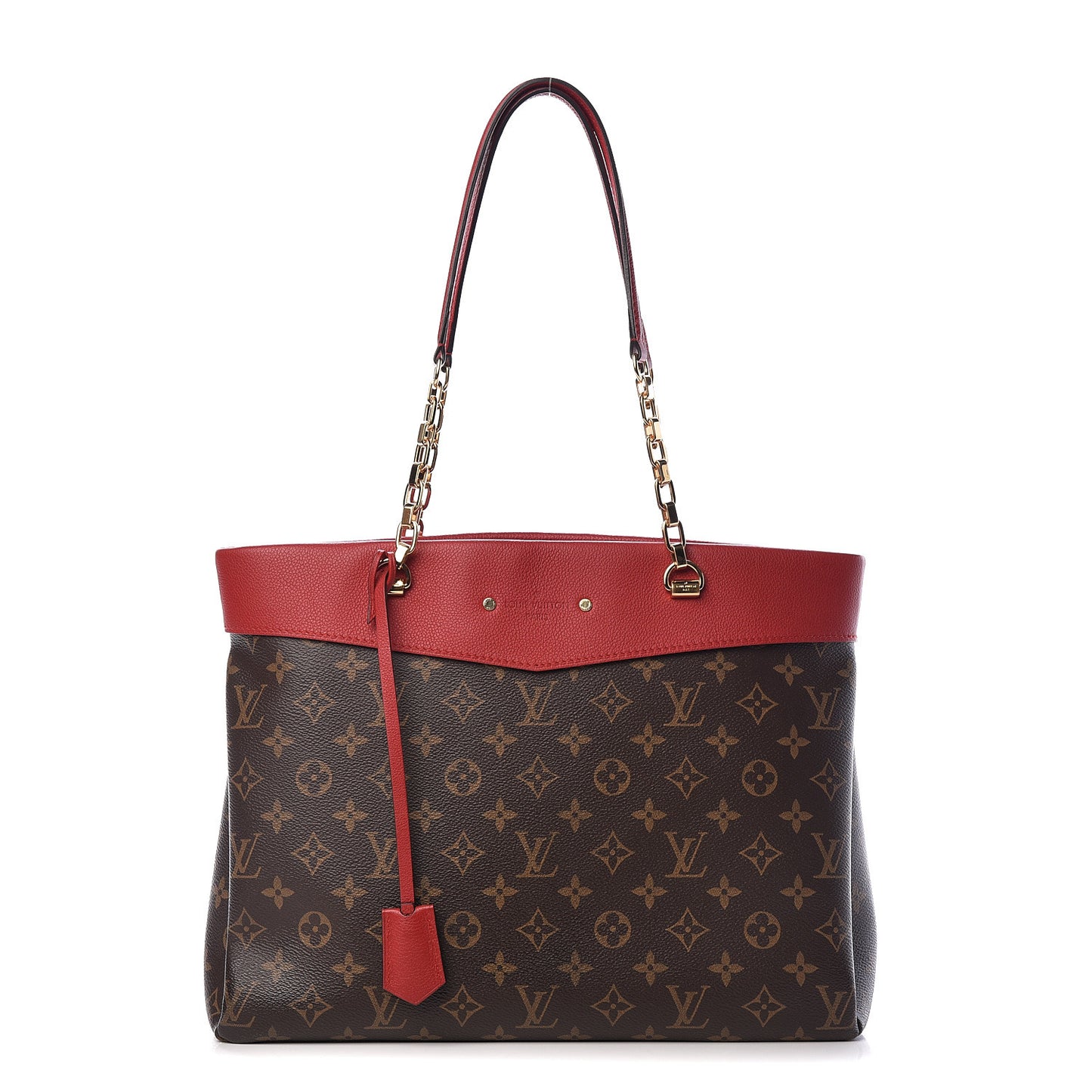Monogram Pallas Shopper Cherry