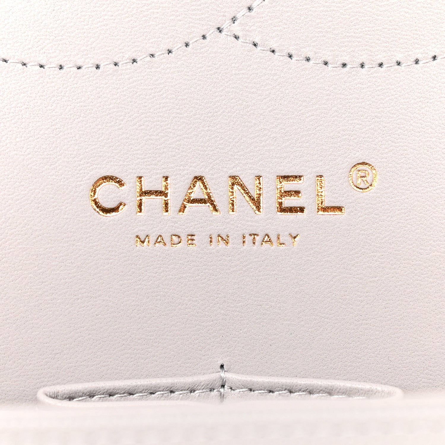 Chanel Caviar Quilted Jumbo Double Flap Grey 5 of 10