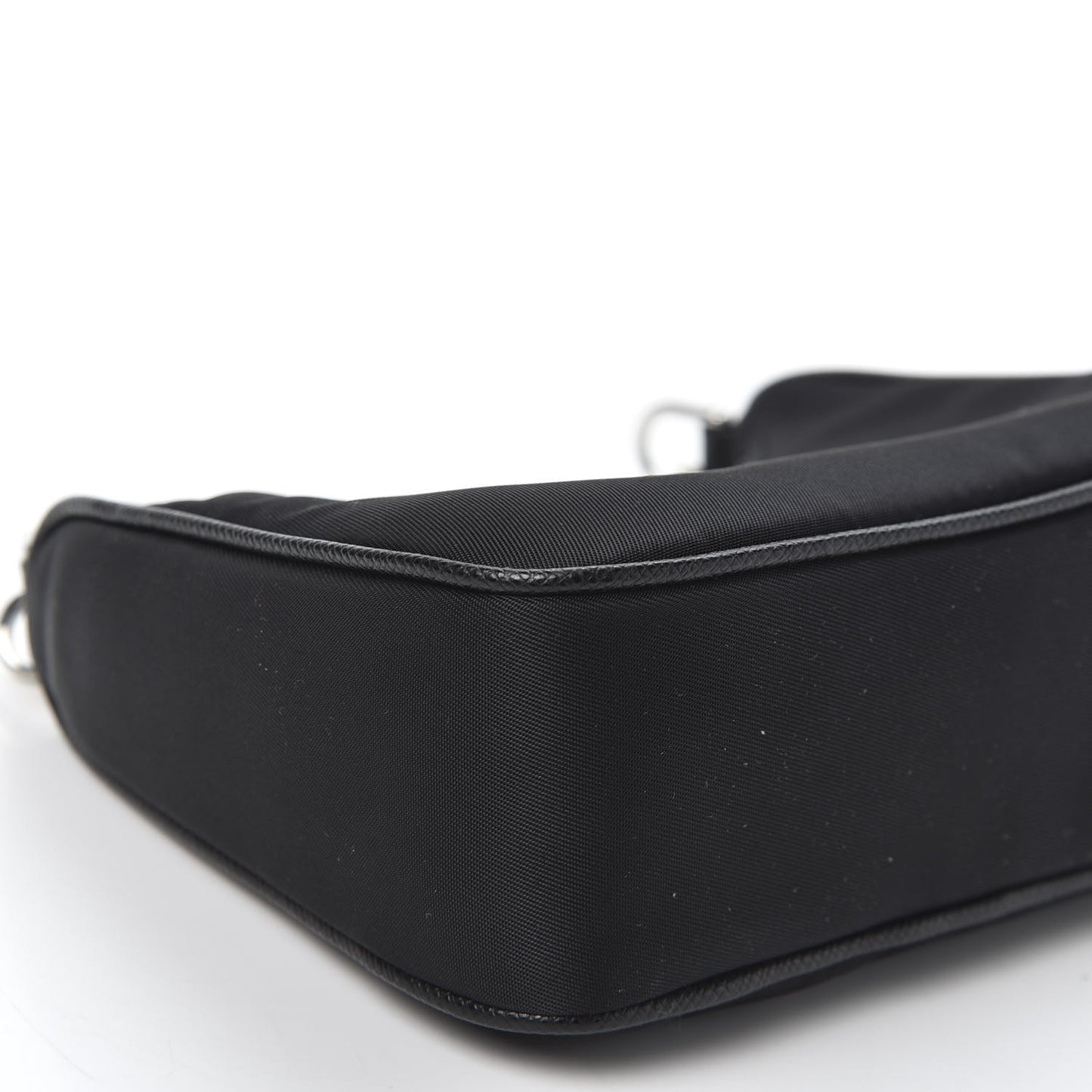 Tessuto Nylon Mini Re-Edition 2000 Shoulder Bag Black