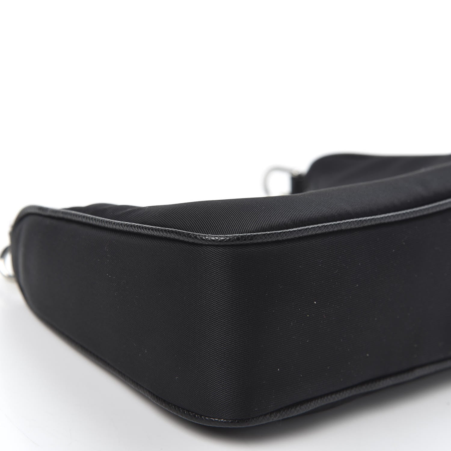 Prada Tessuto Nylon Mini Re-Edition 2000 Shoulder Bag Black 5 of 8