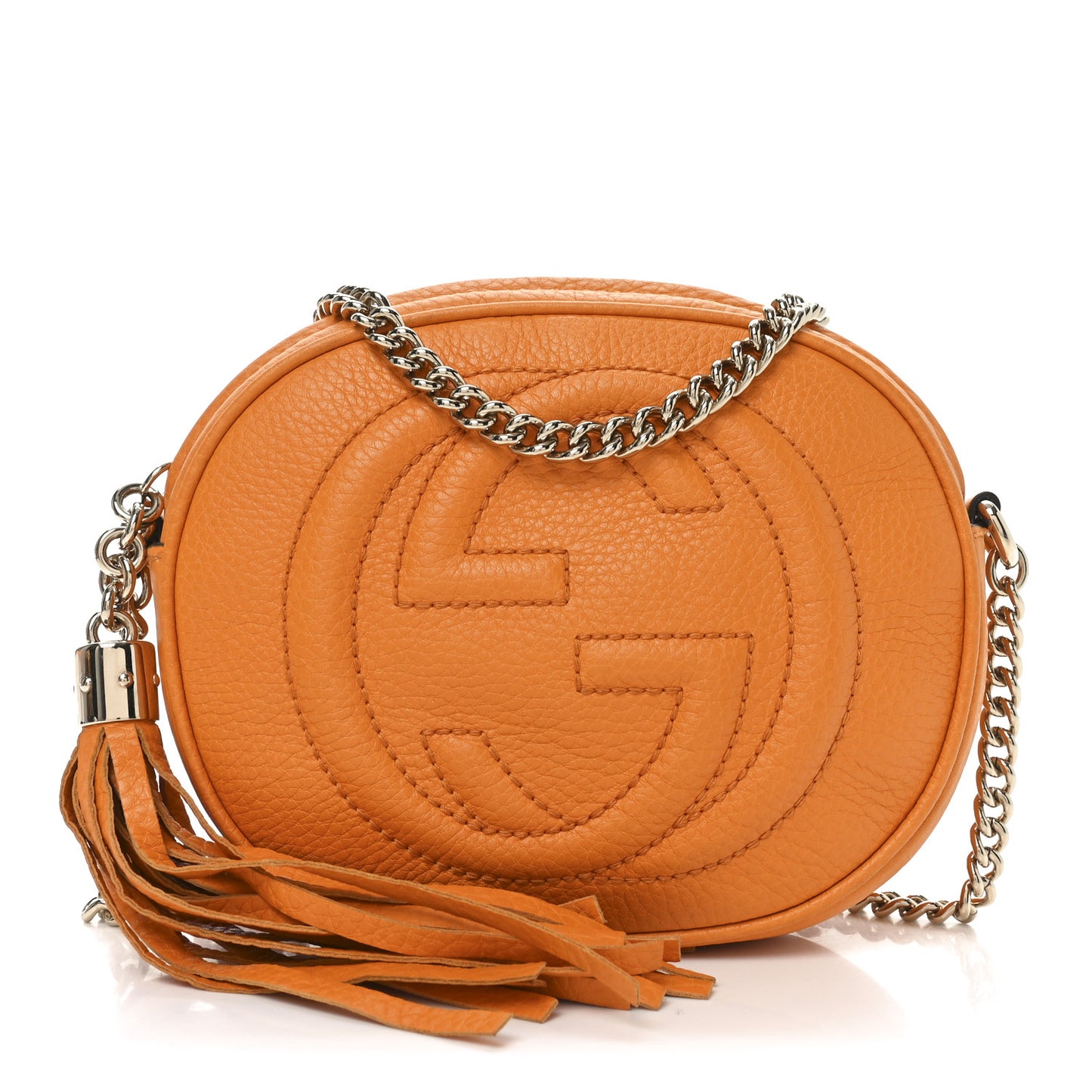 Cellarius Calfskin Mini Soho Chain Bag Curcuma