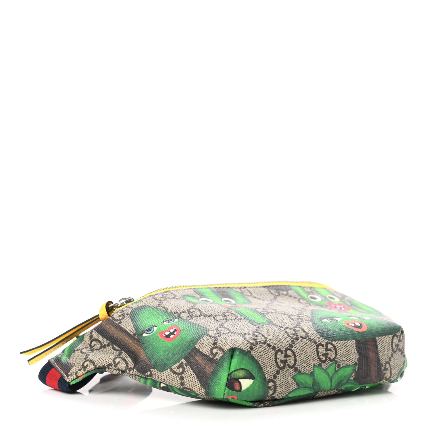 Gucci GG Supreme Monogram Smiling Plants Childrens Belt Bag Multicolor 4 of 10