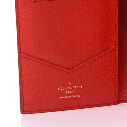 Louis Vuitton Monogram 2019 Christmas Animation Passport Cover Rouge 8 of 9