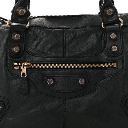 Balenciaga Agneau Giant 21 Rose Gold Hardware Work Black 8 of 10