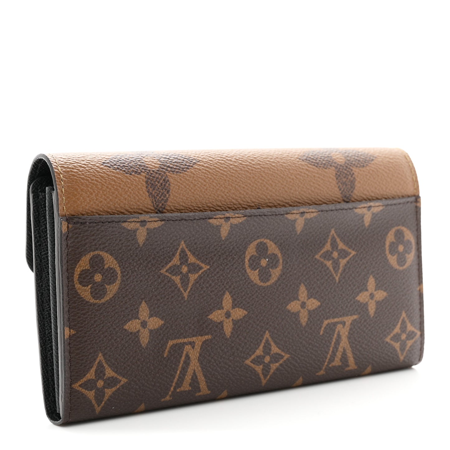 Reverse Monogram Giant Sarah Wallet