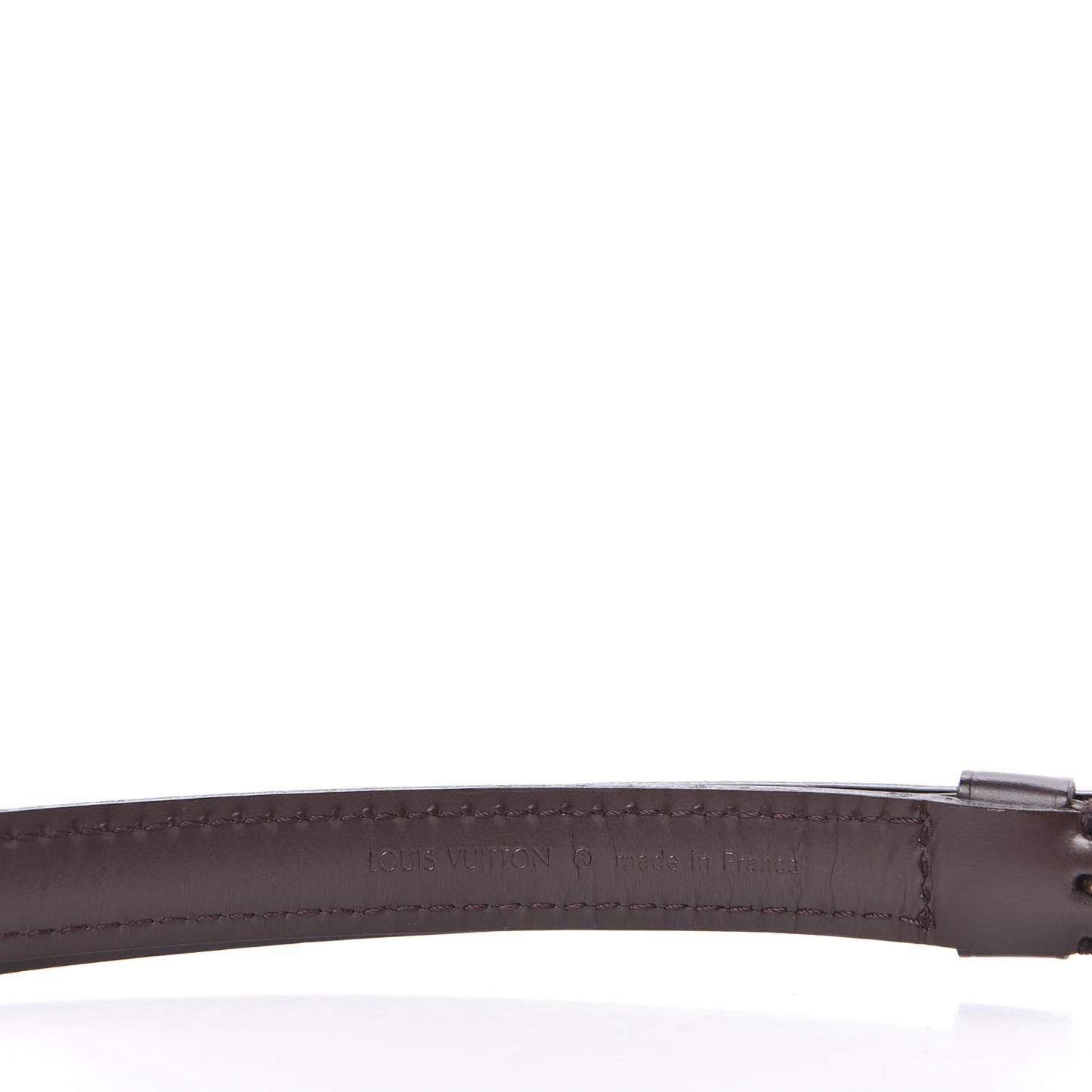 Calfskin Adjustable Speedy Bandouliere Shoulder Strap Brown