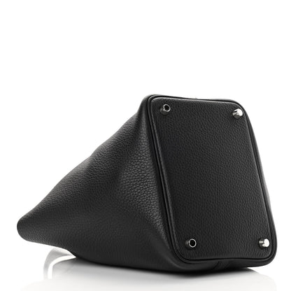 Hermes Taurillon Clemence Picotin Lock 18 PM Black 4 of 12