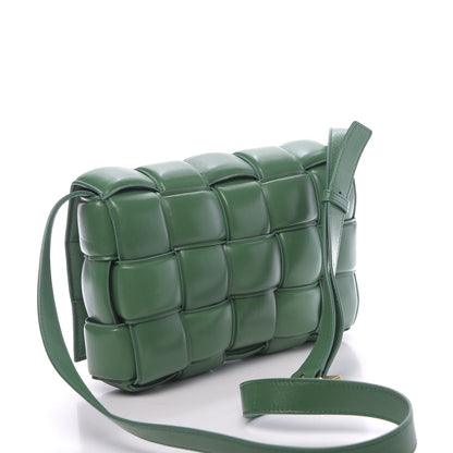 Bottega Veneta Nappa Maxi Intreccio Padded Cassette Crossbody Bag Racing Green 3 of 12