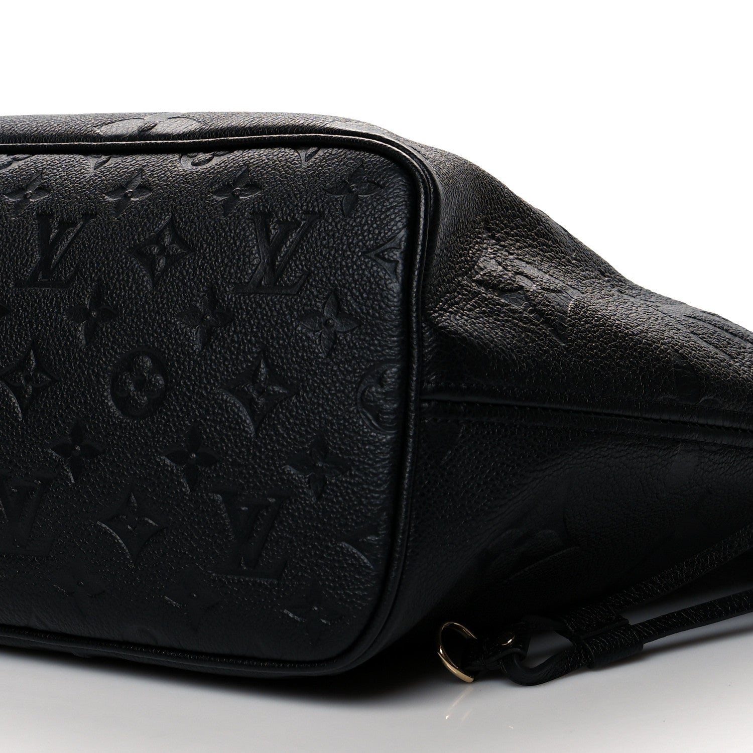 Louis Vuitton Empreinte Monogram Giant Neverfull MM Black 9 of 9