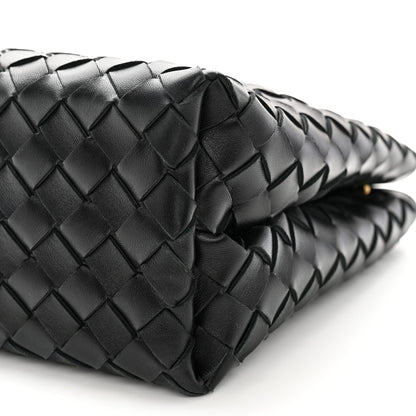 Bottega Veneta Nappa Intrecciato Small Andiamo With Chain Shoulder Bag Black 10 of 10