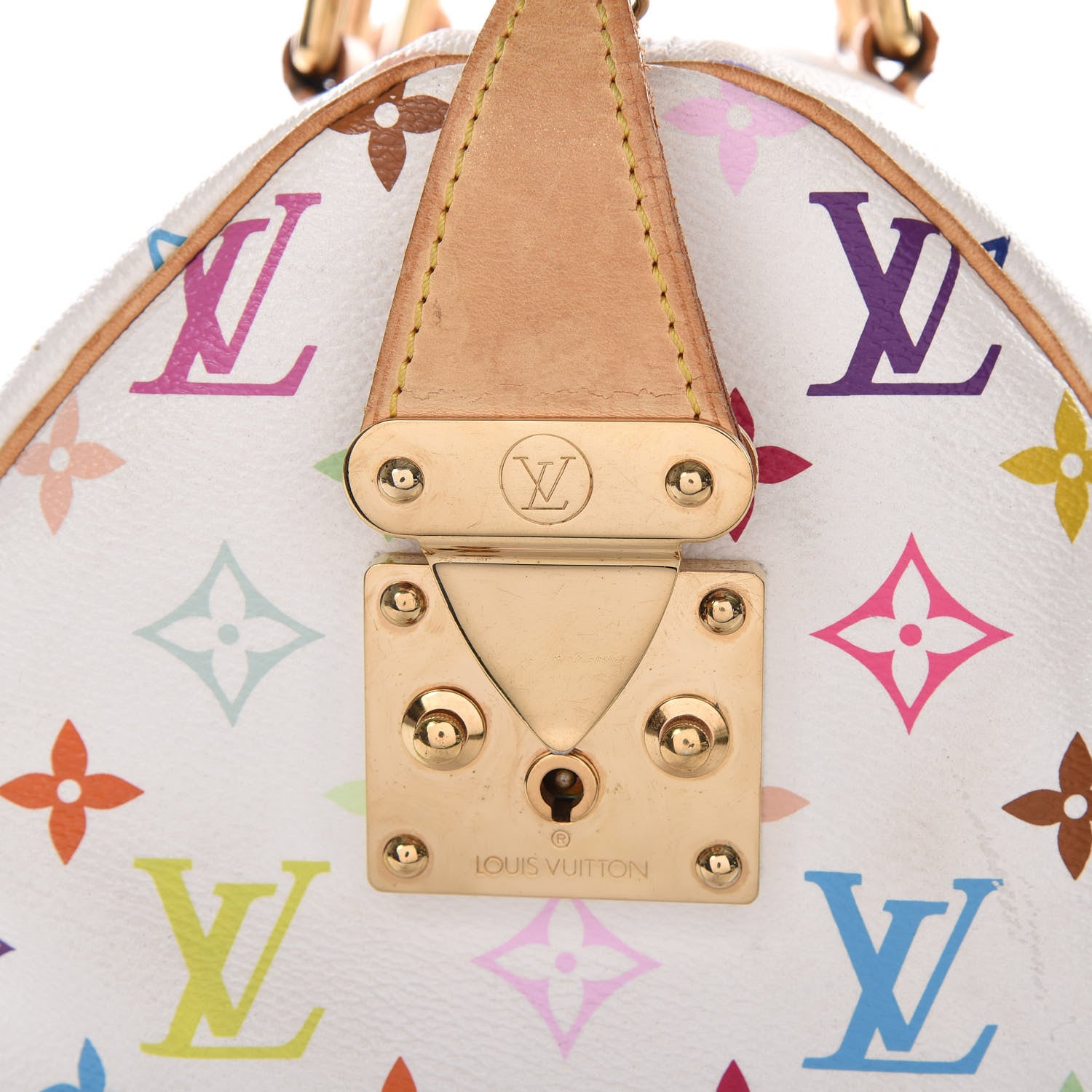 Louis Vuitton Monogram Multicolor Speedy 30 White 11 of 14