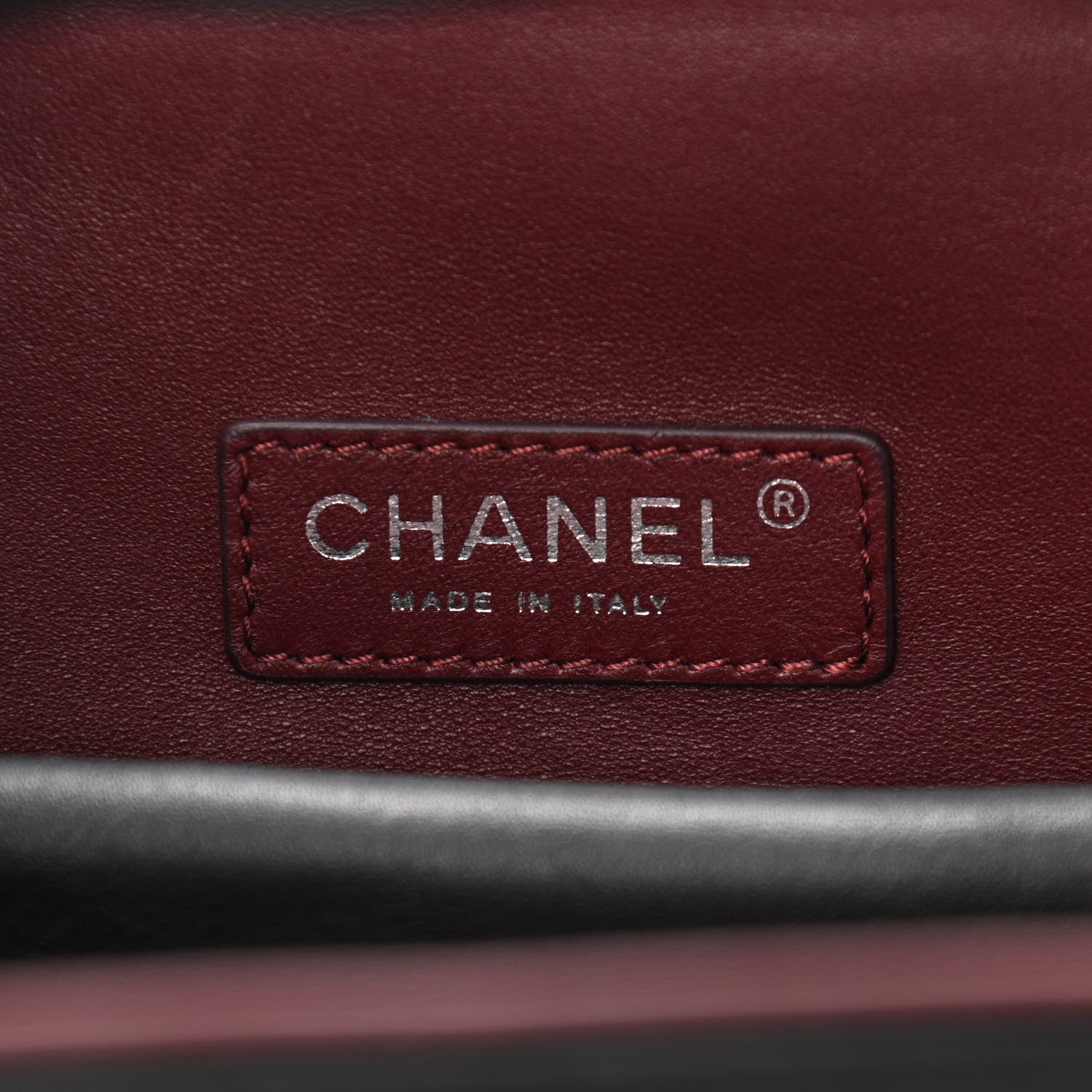 Chanel Calfskin Stitched Medium Shopping Tote Black 8 of 10