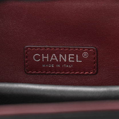 Chanel Calfskin Stitched Medium Shopping Tote Black 8 of 10