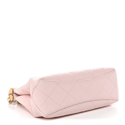 Chanel Shiny Lambskin Small Shopping Bag Light Pink 4 of 11