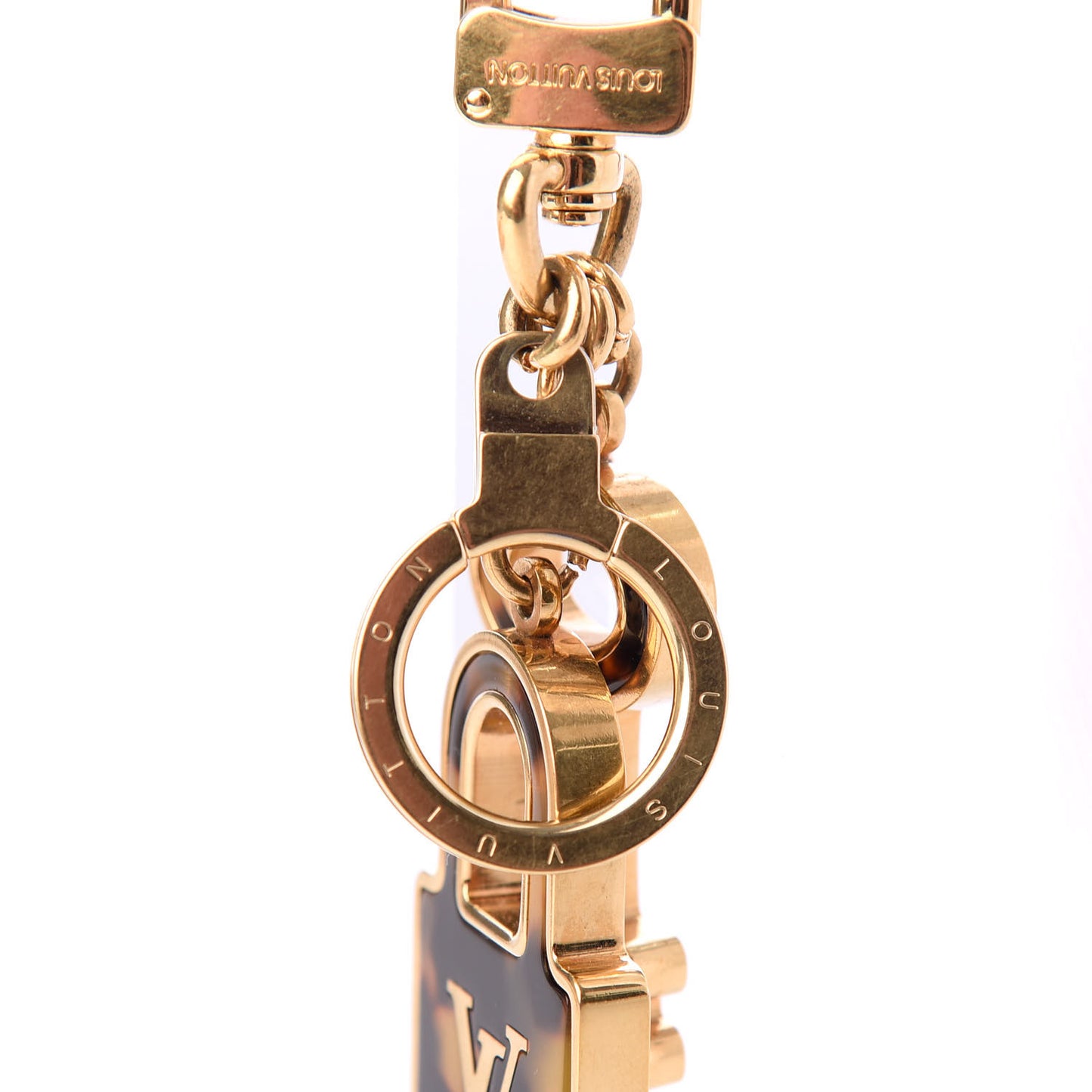 Acetate Confidence Bag Charm Key Holder
