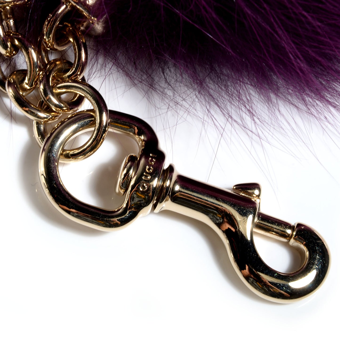 Fox Fur Charm Violet Purple