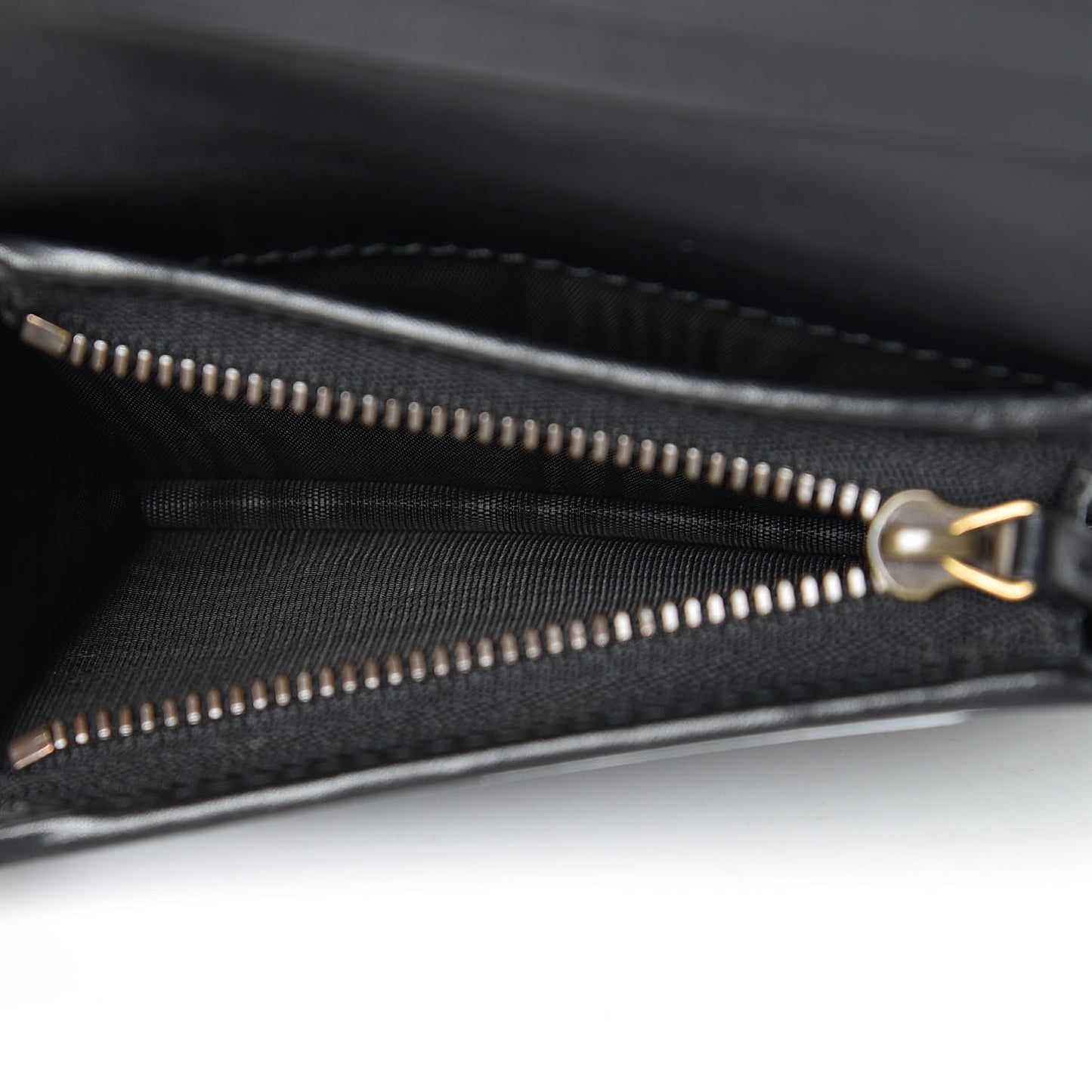Calfskin Matelasse GG Marmont Card Case Wallet Black