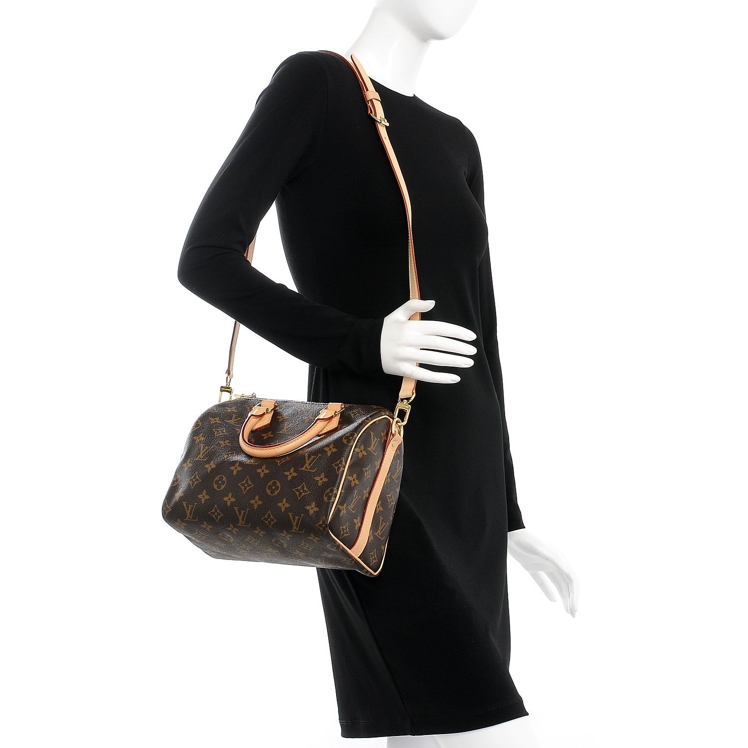 Louis Vuitton Monogram Speedy Bandouliere 25 2 of 11