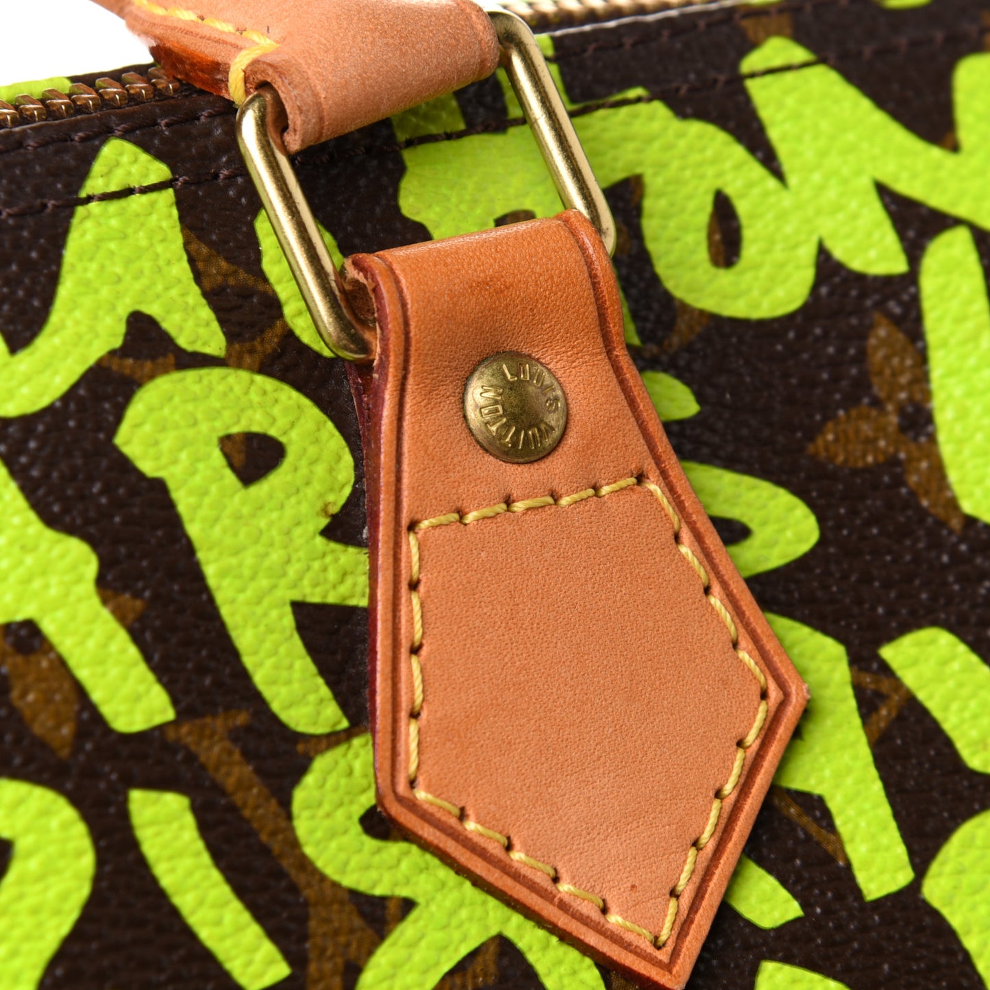 Monogram Graffiti Speedy 30 Green
